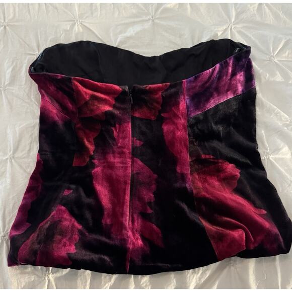 Retrofete Katie Bustier in Magenta Size M - Picture 2 of 4